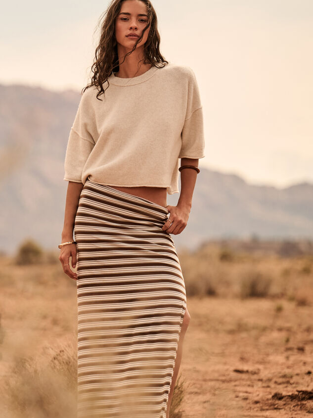 Lou Stripe Maxi Skirt - AS Kids