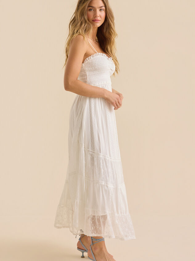 Tami Lace Tiered Maxi Dress Detail 3 - ALTAR'D STATE KIDS