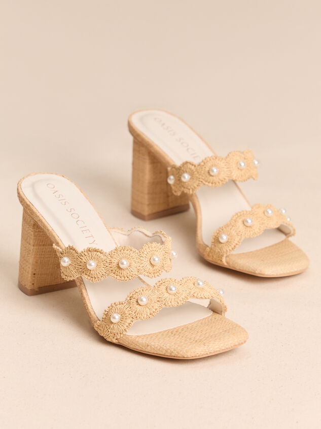 Helena Pearl Scallop Heel - AS Kids