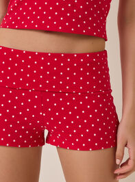 Ardyn Foldover Polka Dot Shorts Detail 2 - AS Kids