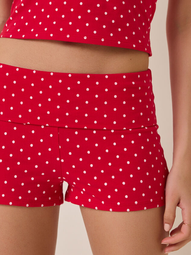 Ardyn Foldover Polka Dot Shorts Detail 2 - AS Kids