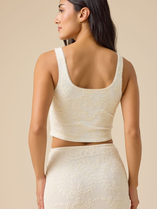 Adeline Embroidered Lace Corset Detail 4 - ALTAR'D STATE KIDS