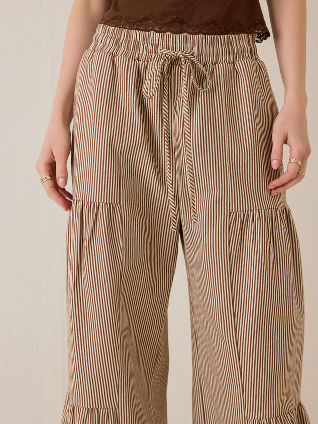 Erin Stripe Wide Leg Pants Detail 2 - AS Kids