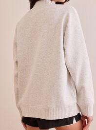 Game Plan Mock Neck Sweatshirt Detail 5 - AS Kids