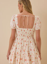 Annika Floral Mini Dress Detail 4 - ALTAR'D STATE KIDS