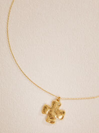 18K Gold Eloise Cross Necklace Detail 2 - AS Kids