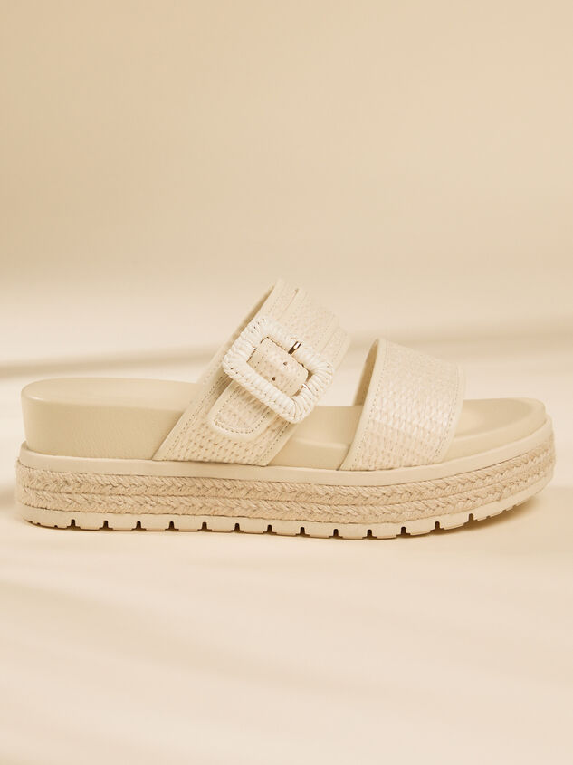Raya Rafia Platform Sandals Detail 3 - AS Kids