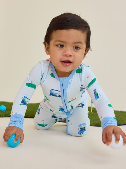 Vinny Vintage Golf Romper - ALTAR'D STATE KIDS