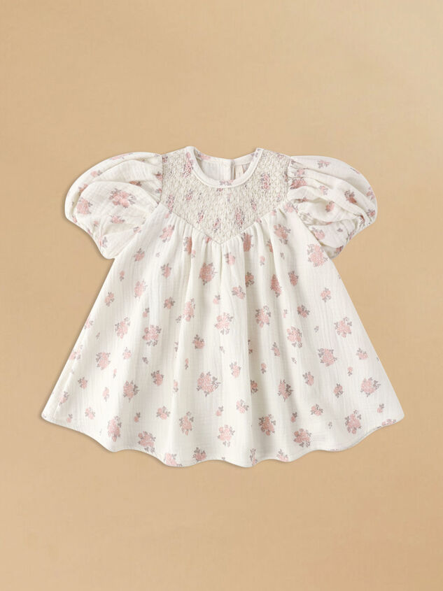 Carina Floral Dress by Quincy Mae Detail 2 - ALTAR'D STATE KIDS