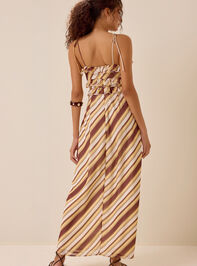 Tessa Ruffled Maxi Dress Detail 5 - AS Kids