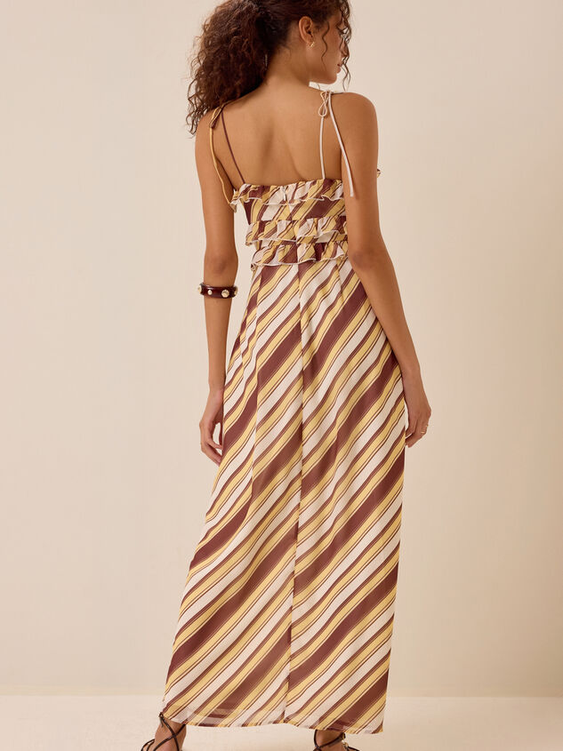 Tessa Ruffled Maxi Dress Detail 5 - AS Kids