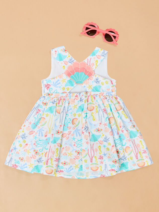 Under the Sea Toddler Dress with Sunglasses Detail 3 - AS Kids