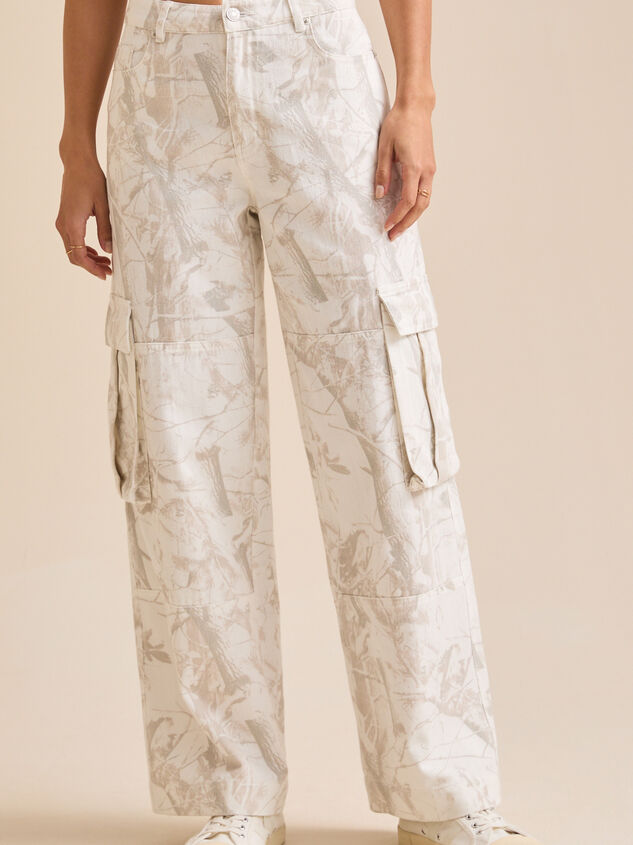 Makayla Camo Cargo Pants Detail 3 - ALTAR'D STATE KIDS