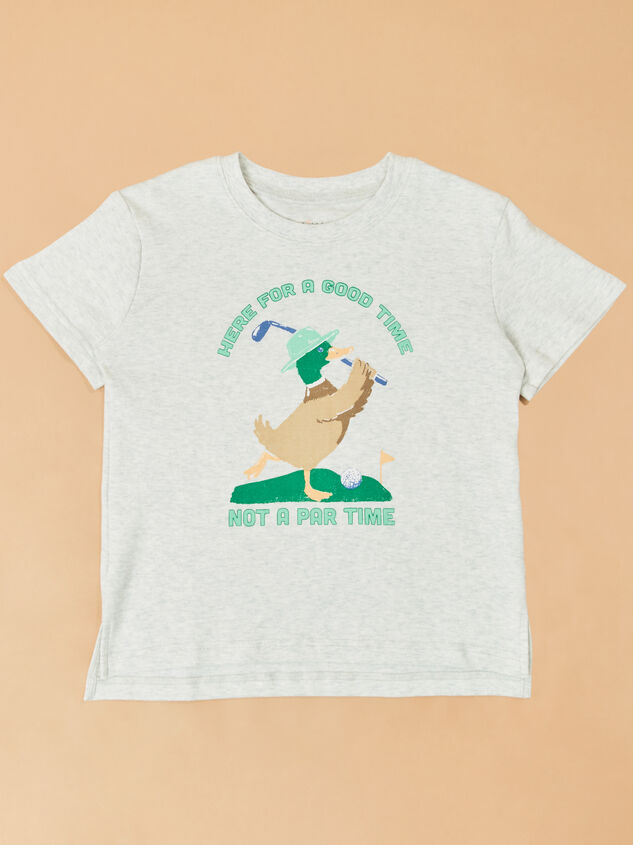 Here for a Good Time Tee Detail 2 - AS Kids
