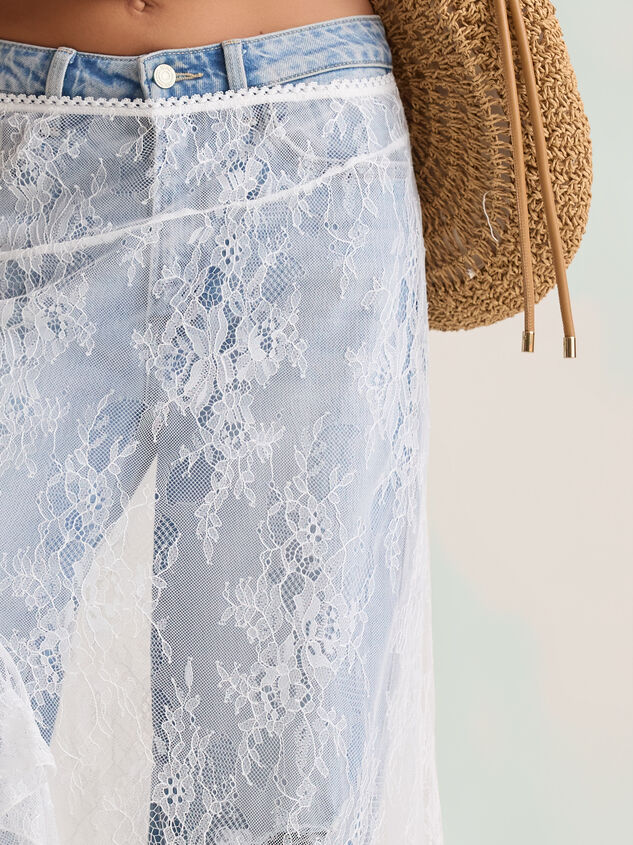 Eva Lace Slip Skirt Detail 3 - AS Kids