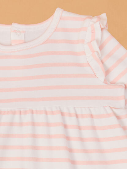 Polly Puppy Striped Dress - AS Kids