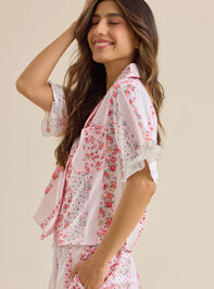 Rose Floral Sleep Top Detail 5 - ALTAR'D STATE KIDS
