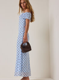 Thomas Polka Dot Maxi Dress Detail 3 - ALTAR'D STATE KIDS