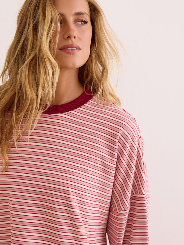 Stripe Society Top Detail 2 - AS Kids