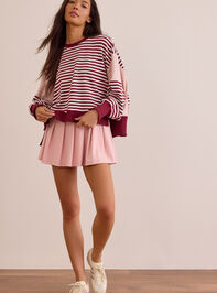 Varsity Stripe Long Sleeve Detail 5 - AS Kids