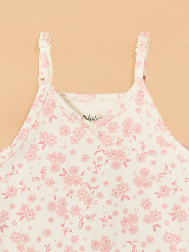 Kara Floral Toddler Athletic Dress Detail 2 - ALTAR'D STATE KIDS