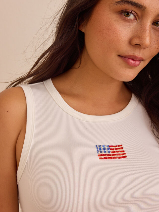 Star Spangled Tank Detail 4 - ALTAR'D STATE KIDS