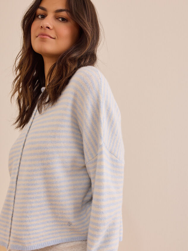 Reformer Striped Cardigan Detail 2 - ALTAR'D STATE KIDS