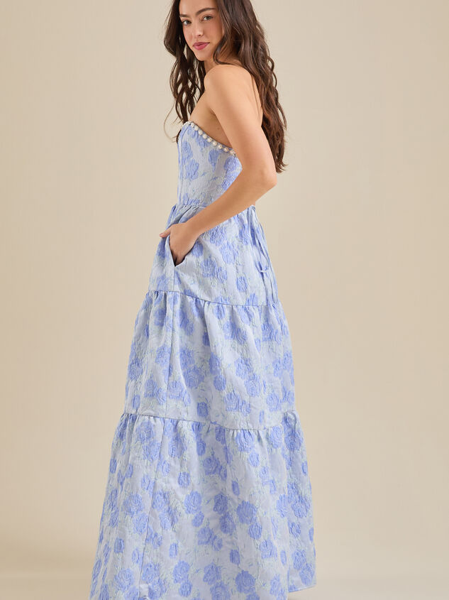 Skye Floral Maxi Dress Detail 2 - ALTAR'D STATE KIDS