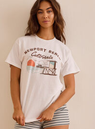 Newport Beach Oversized Tee Detail 2 - AS Kids