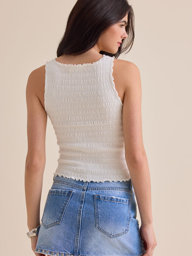 Sonia High Neck Tank Detail 4 - AS Kids