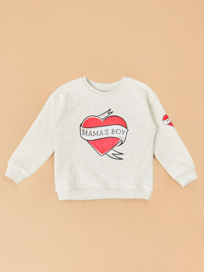 Mama&rsquo;s Boy Crewneck - ALTAR'D STATE KIDS