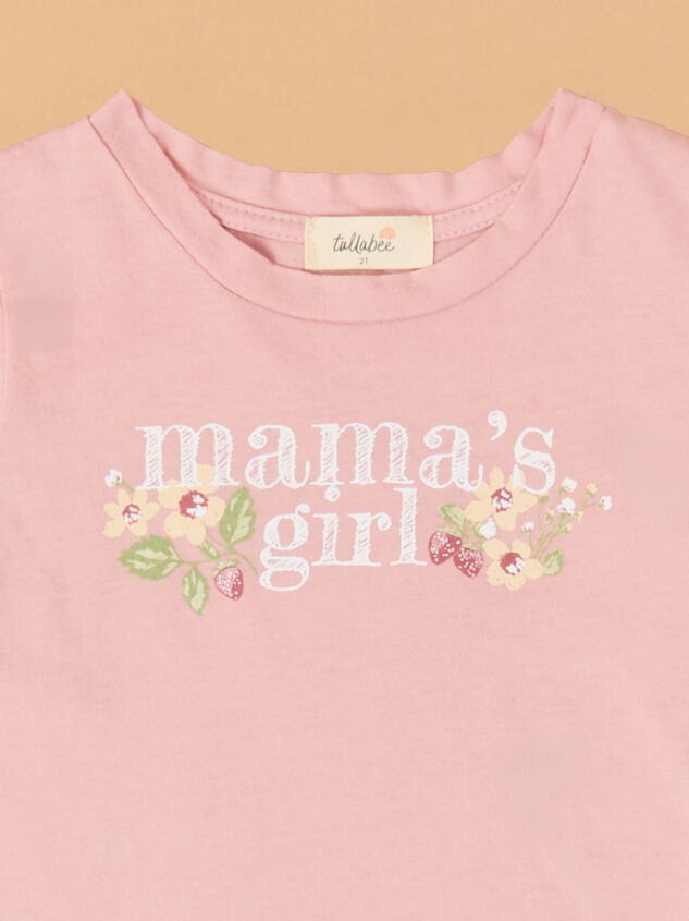 Mama&rsquo;s Girl Floral Tee Detail 2 - ALTAR'D STATE KIDS