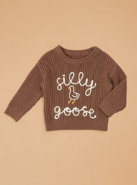 Silly Goose Sweater Detail 2 - ALTAR'D STATE KIDS
