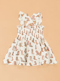 Future Cowgirl Smocked Tank & Bloomer Detail 3 - ALTAR'D STATE KIDS