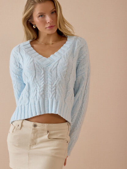 Kaia Cropped Sweater - AS Kids