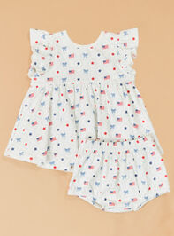 Americana Lattice Dress Detail 2 - ALTAR'D STATE KIDS