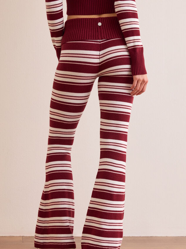 Sprint Stripe Fold Over Pant Detail 5 - AS Kids