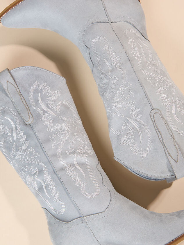 Crosley Suede Cowboy Boot Detail 3 - ALTAR'D STATE KIDS