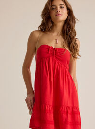 Seaghan Strapless Mini Dress Detail 3 - AS Kids