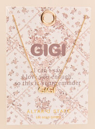 18K Gold Gigi Necklace - AS Kids