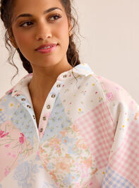 Garden Stroll Balloon Sleeve Pullover Detail 2 - ALTAR'D STATE KIDS