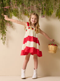 Sadie Strawberry Dress - ALTAR'D STATE KIDS