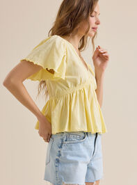 Nia Crochet Babydoll Tee Detail 3 - ALTAR'D STATE KIDS