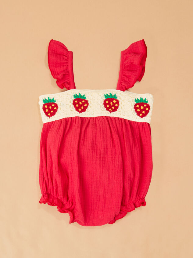 Sadie Strawberry Bubble Detail 4 - ALTAR'D STATE KIDS