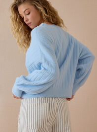 Maislynn Oversized Rib Sweater Detail 6 - AS Kids