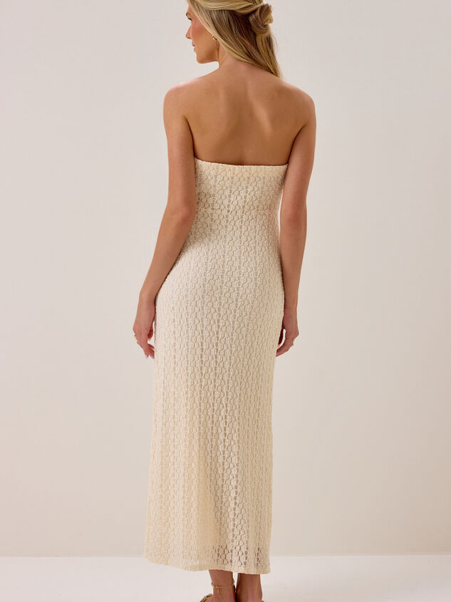 Clare Strapless Midi Dress Detail 4 - AS Kids