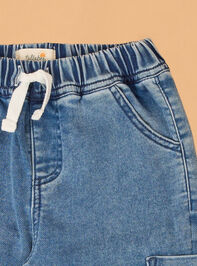 Alex Solid Cargo Jean Jogger Detail 3 - AS Kids