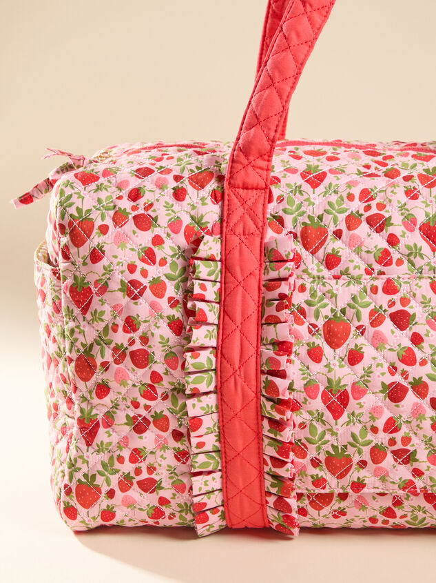 Strawberry Fields Weekender Bag Detail 4 - ALTAR'D STATE KIDS