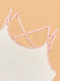 Addy Floral Double Layer Tank Detail 3 - AS Kids