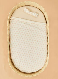 Vintage Mini Bows Swaddle with Headband - ALTAR'D STATE KIDS